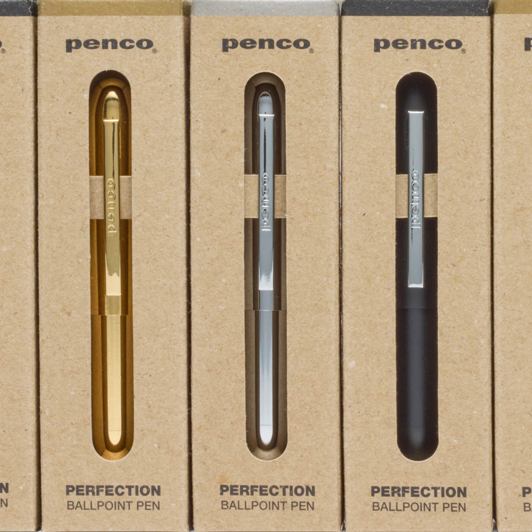 Penco® ペンコ Perfection Brass Ballpoint Pen パーフェクションブラスボールペン