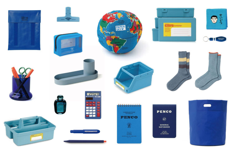 2024年の色「ハロー！ブルー（日本流行色協会）」にちなんで青い商品を集めましたのイメージ画像