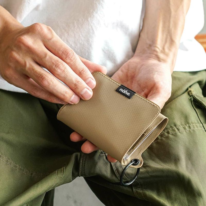 nähe ライトウォレット - ベージュの画像