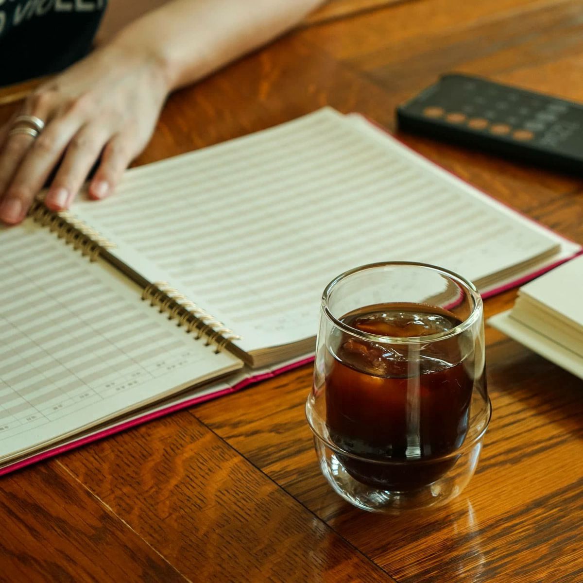 キントー クロノス ダブルウォール コーヒーカップ 250mlの画像