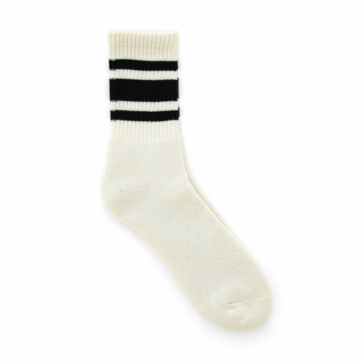 decka Quality socks 80's スケーターソックス（ショート）/ ブラックの画像