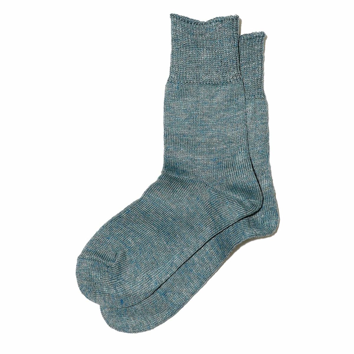 OBSCURE SOCKS カメリア （メンズ）/ ブルーの画像