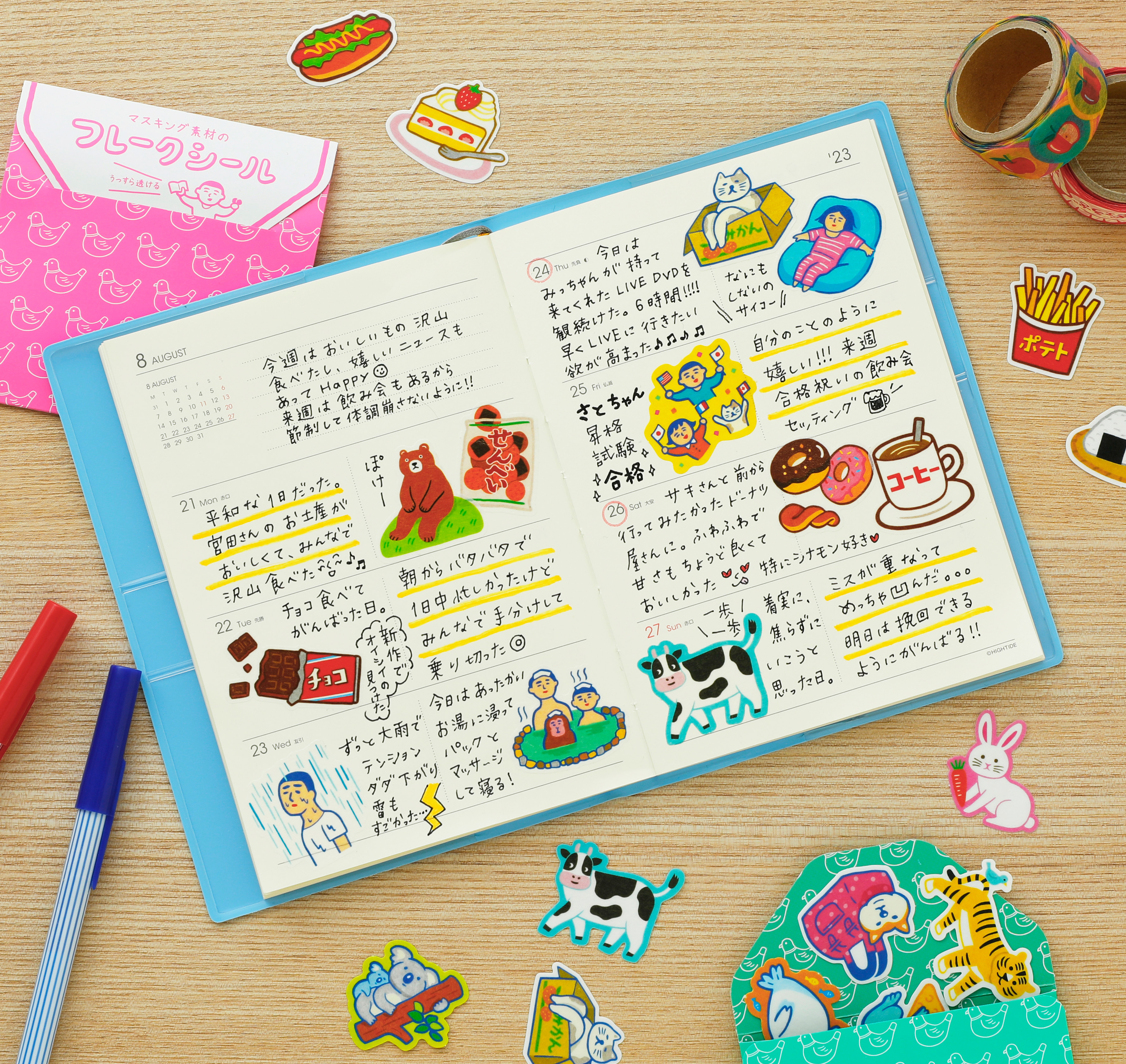 ニューレトロ フレークシールの画像