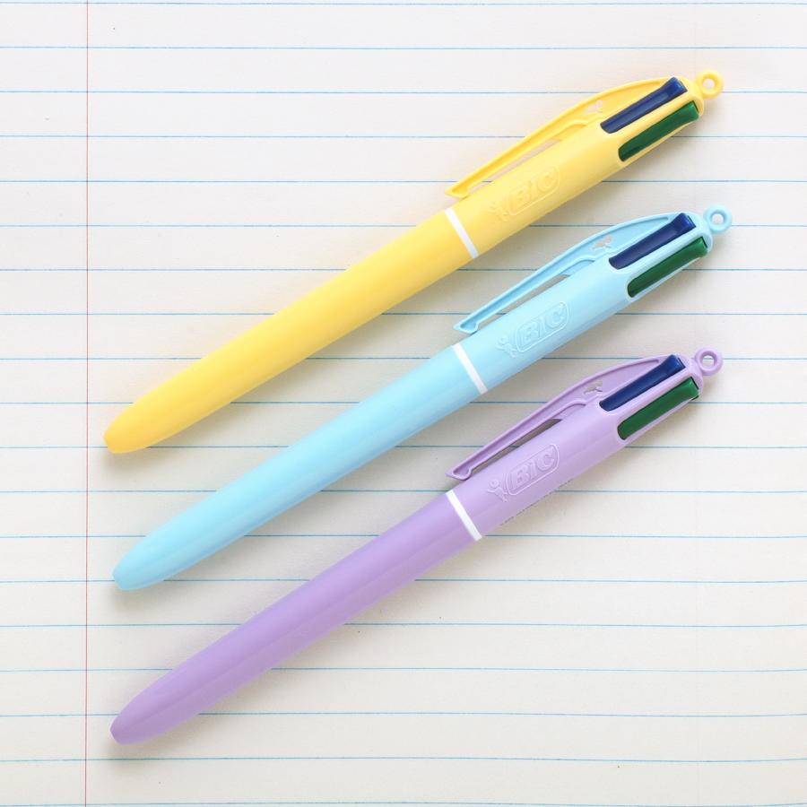 BIC 4色ボールペン パステル 1.0の画像
