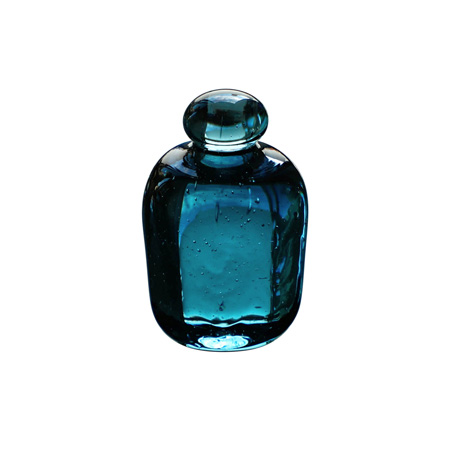 再生ガラス ペーパーウェイト attachéの画像