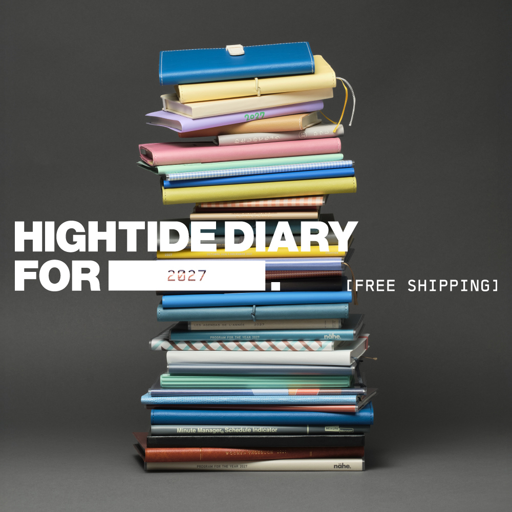 HIGHTIDE 2027年版手帳・スケジュール帳